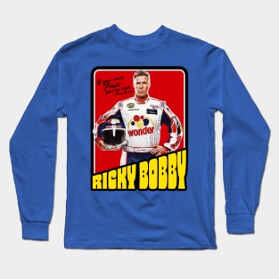 Ricky Bobby Trading Card Long Sleeve T-Shirt